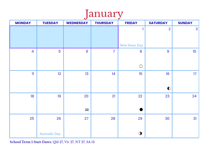 Calendar 2027 Calendar - The Block Collection - Presale - Image 3